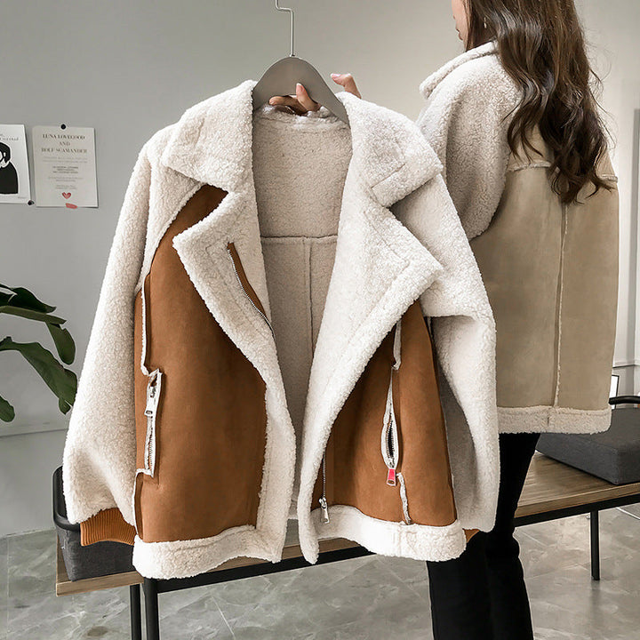 BRIELLE – COZY SHERPA KRAAG RITJACK