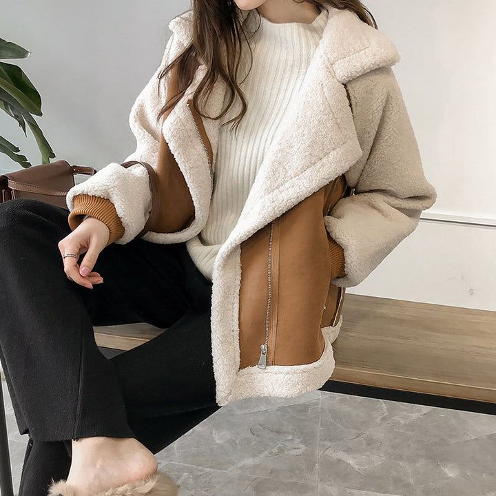 BRIELLE – COZY SHERPA KRAAG RITJACK