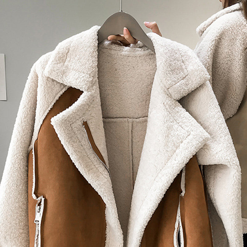 BRIELLE – COZY SHERPA KRAAG RITJACK