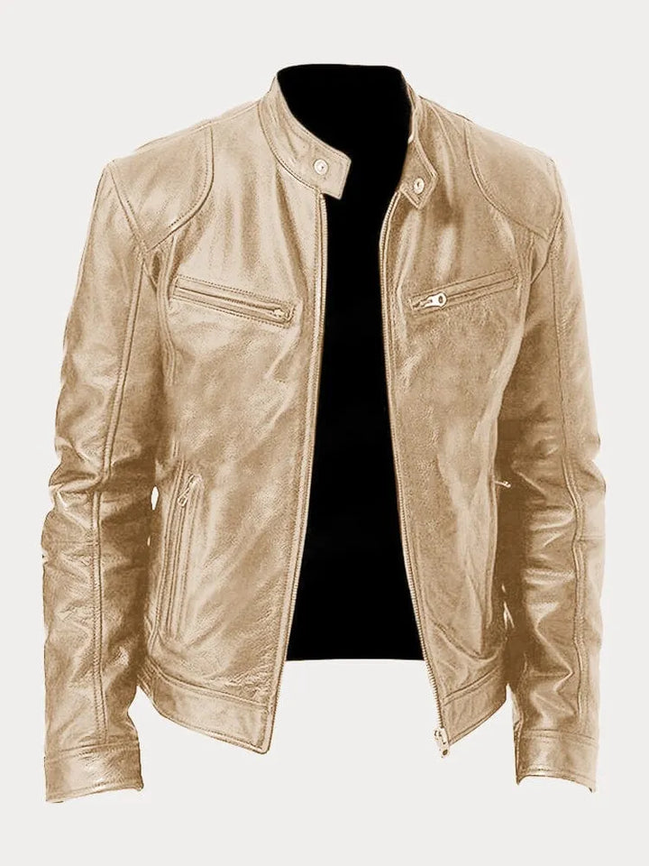 Van Dam | Duurzame Faux Leren Casual Jas