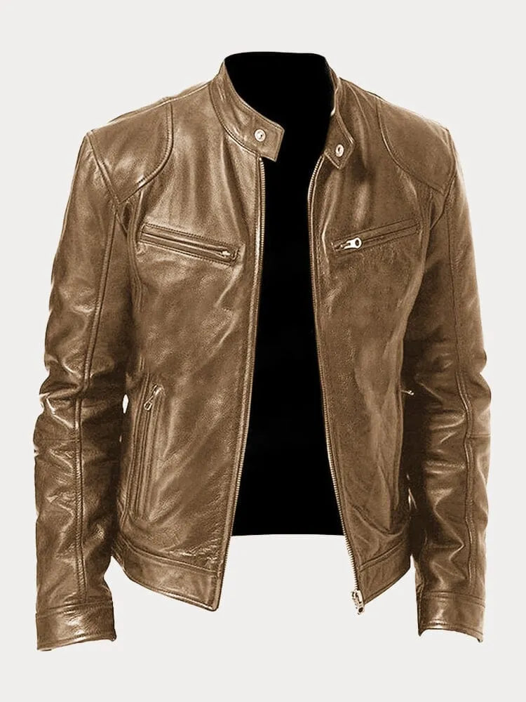 Van Dam | Duurzame Faux Leren Casual Jas