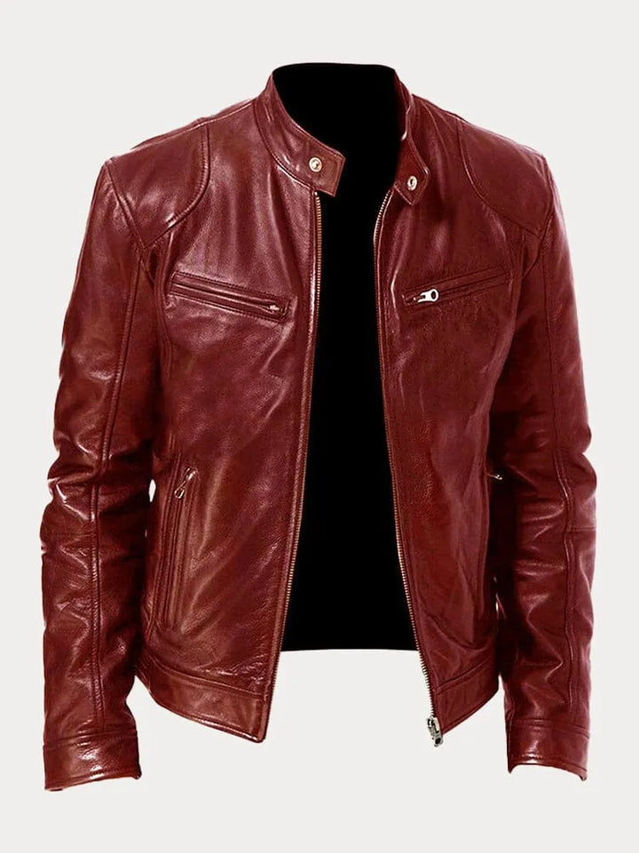 Van Dam | Duurzame Faux Leren Casual Jas