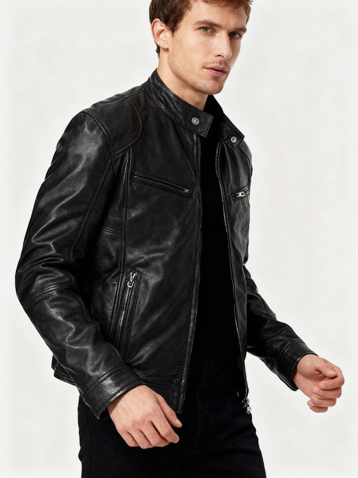 Van Dam | Duurzame Faux Leren Casual Jas