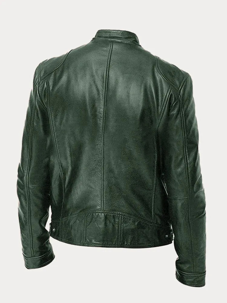 Van Dam | Duurzame Faux Leren Casual Jas