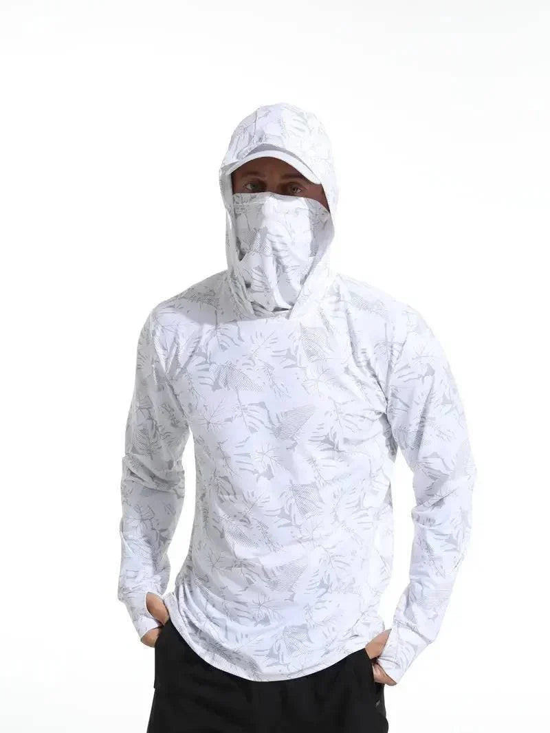 Heren UV Bescherming Sneldrogende Outdoor Performance Hoodie Shirt