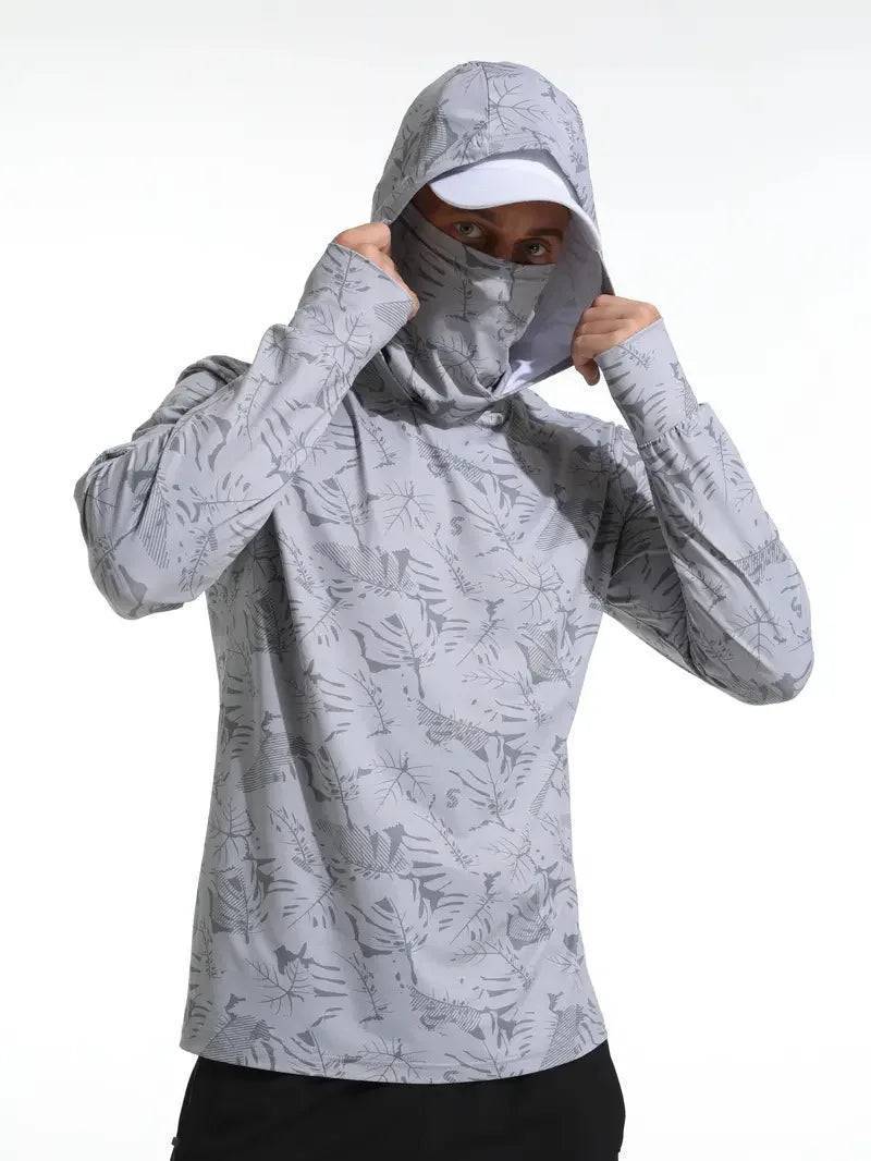 Heren UV Bescherming Sneldrogende Outdoor Performance Hoodie Shirt