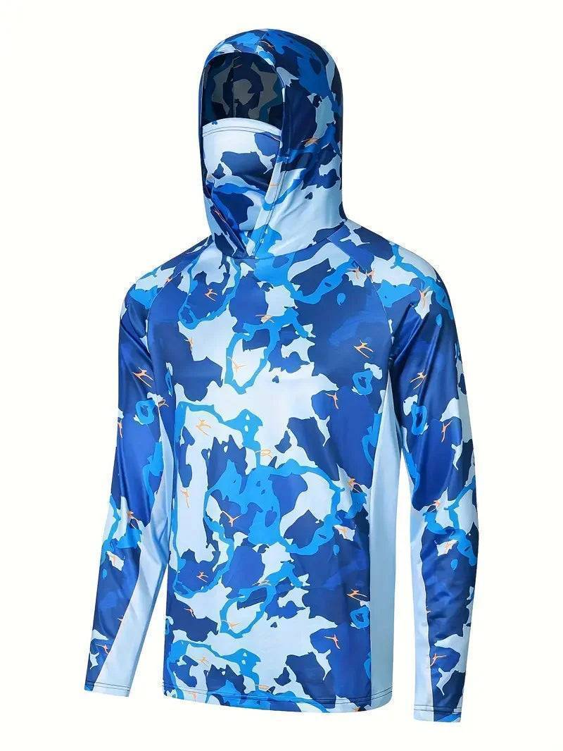 Heren UV Bescherming Sneldrogende Outdoor Performance Hoodie Shirt