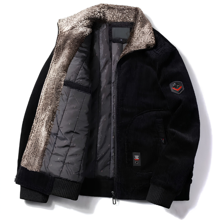 Heren Corduroy Bomberjack - Warme Winterstijl