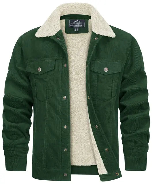Moderne Corduroy Jas voor Ultiem Comfort