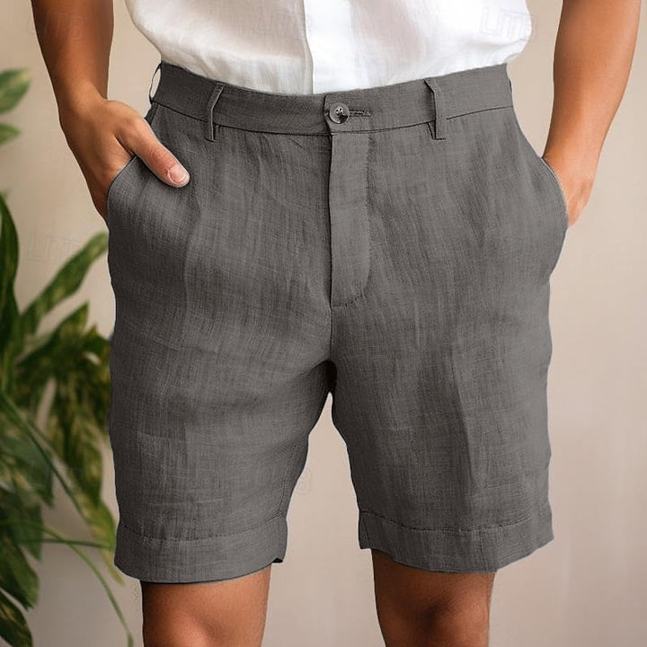 Zomer Linnen Shorts voor Heren