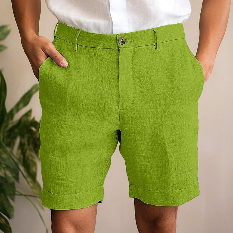 Zomer Linnen Shorts voor Heren