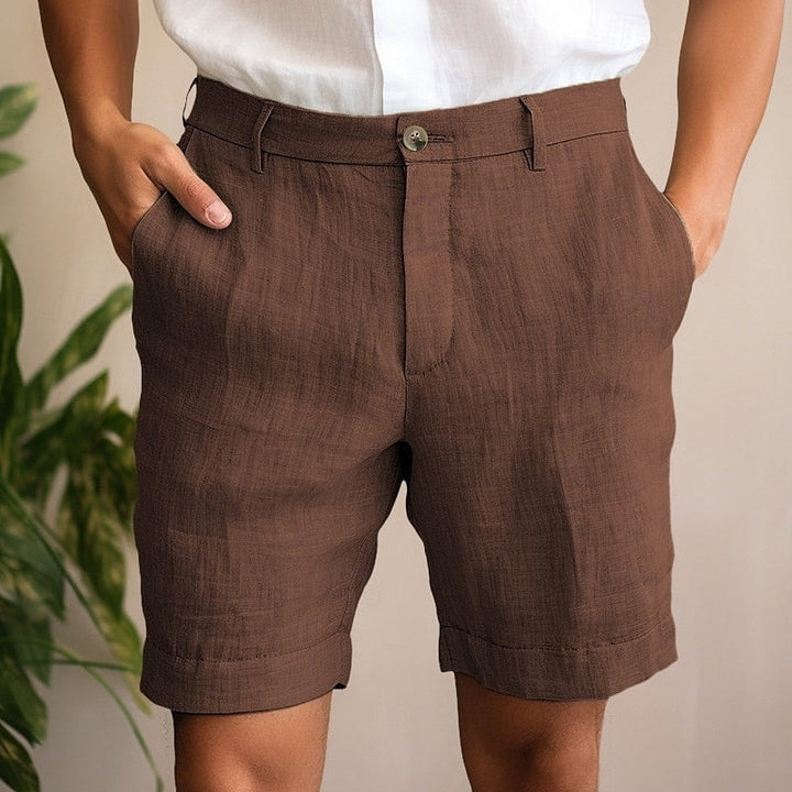 Zomer Linnen Shorts voor Heren