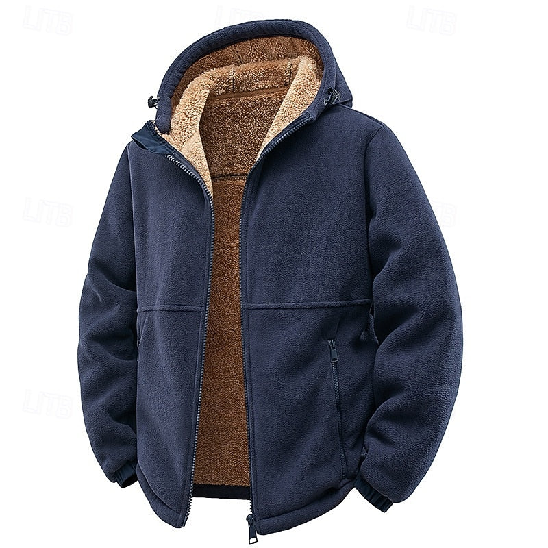 Tobias | Gezellige Hoodie Volledige Rits Jas