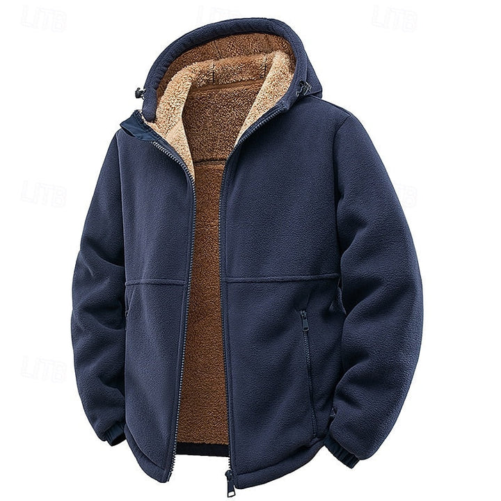 Tobias | Gezellige Hoodie Volledige Rits Jas