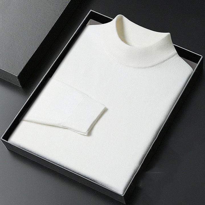 Winston | Verfijnde Mock Neck Trui