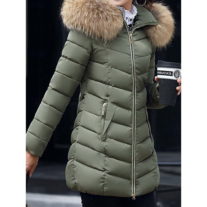 Gwendolyn | Gewatteerde Winterparka met Capuchon