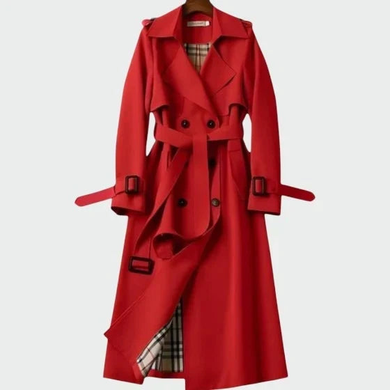 Orlaith | Gelaagde Dubbelzijdige Trenchcoat