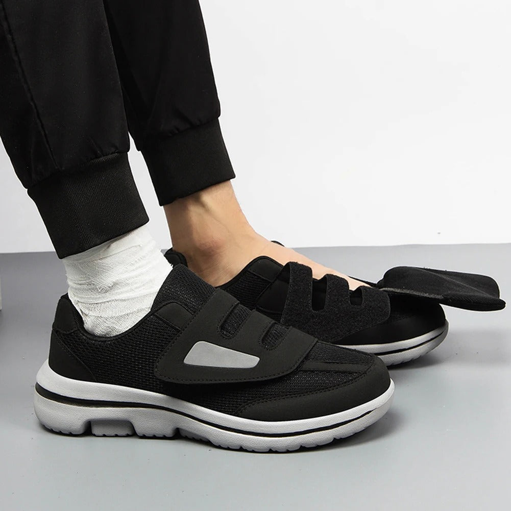 Verstelbare Comfort Wandelschoenen voor Brede Pasvorm