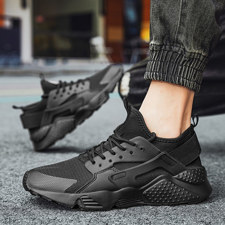 Ademende Mesh Veterschoenen met Gripzool