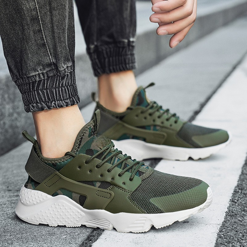 Ademende Mesh Veterschoenen met Gripzool