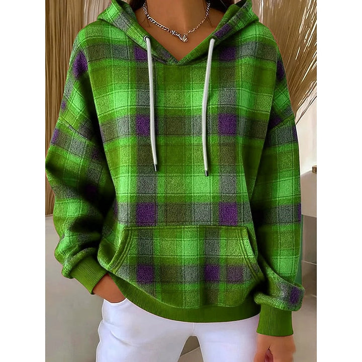 Sadie | Gezellige Geruite Hoodie