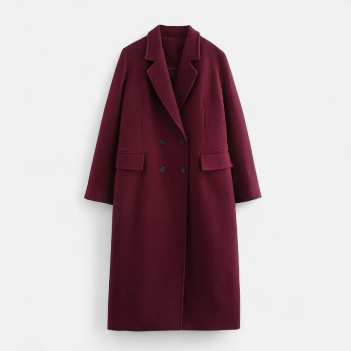 Radmila | Strakke Dubbelzijdige Vloeibare Trenchcoat