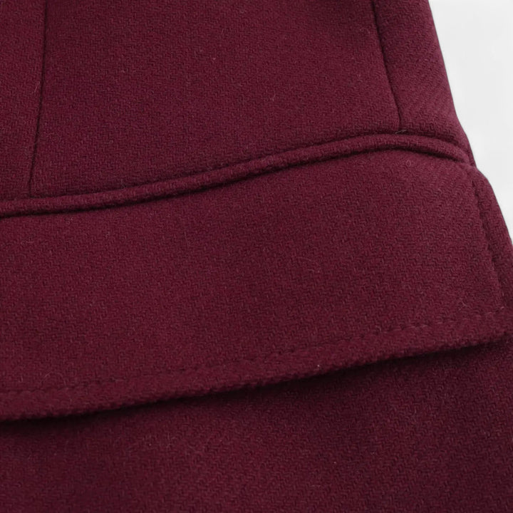 Radmila | Strakke Dubbelzijdige Vloeibare Trenchcoat