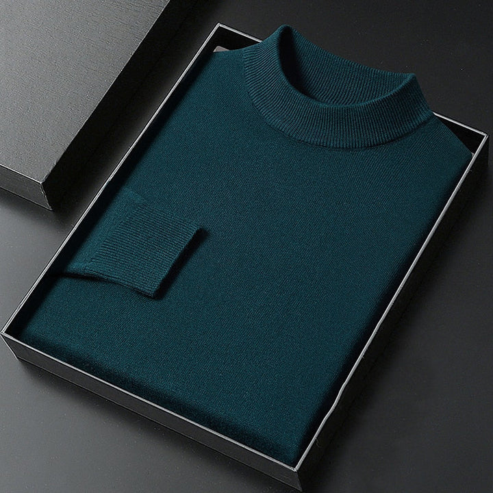 Winston | Verfijnde Mock Neck Trui
