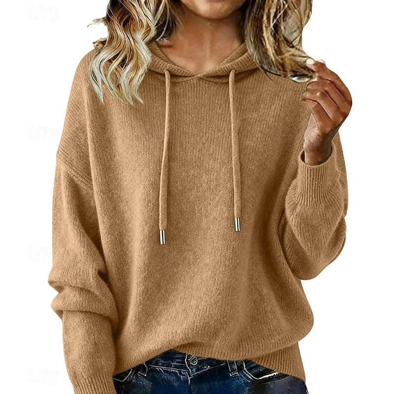 Delphine | Relaxed Hoodie Breisweater
