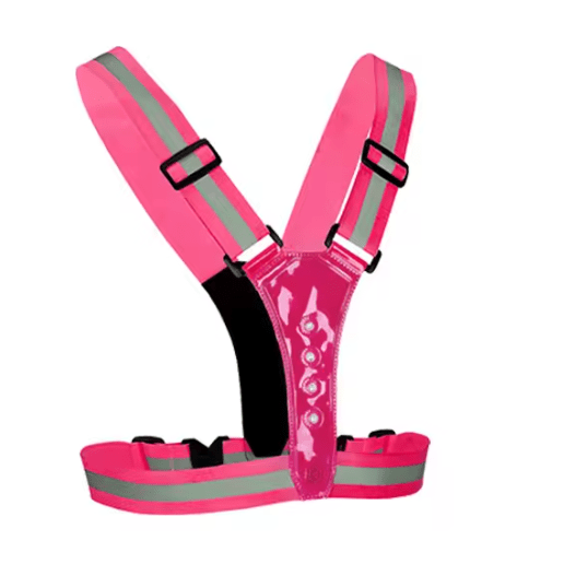 RUNSPARK – Verstelbaar LED Vest – 3 Modi voor Veilige Nachttraining