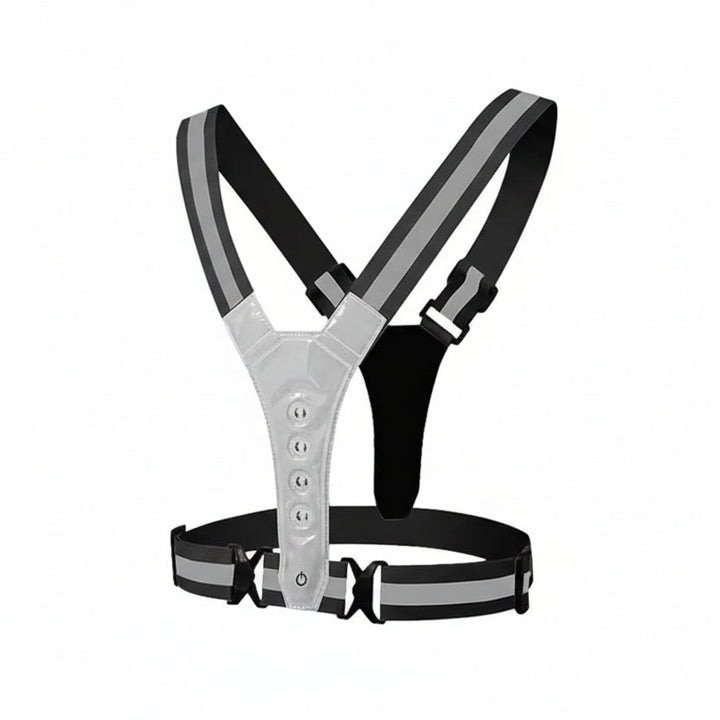 RUNSPARK – Verstelbaar LED Vest – 3 Modi voor Veilige Nachttraining