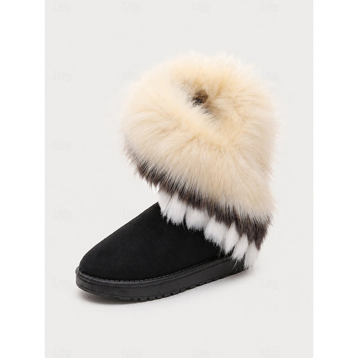 Ramona | Fluffy-Trimmed Winterlaarzen