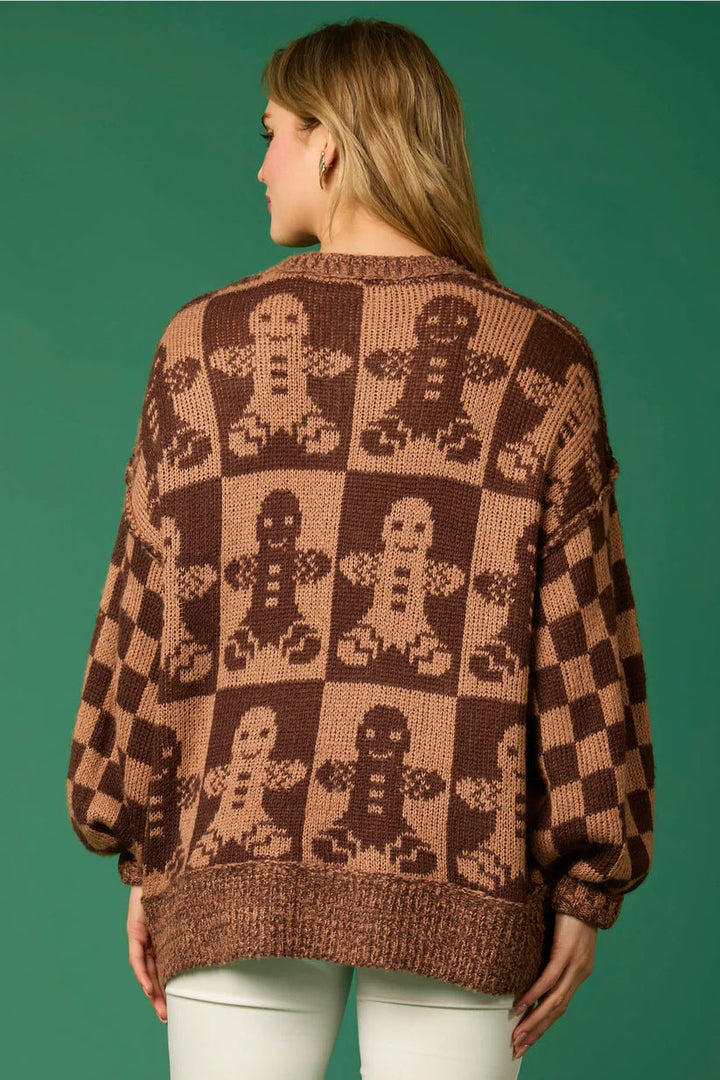 Saar | Crew-Neck Geribbelde Nonchalante Trui