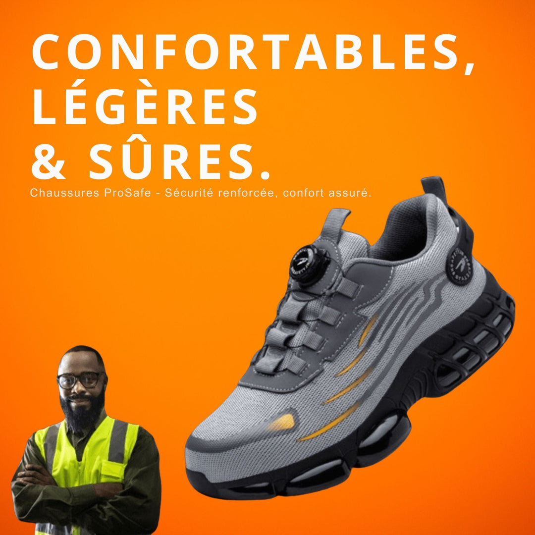 SafeCore Veiligheidsschoenen – Lichtgewicht, Antislip, Versterkte Neus, Ergonomisch Comfort