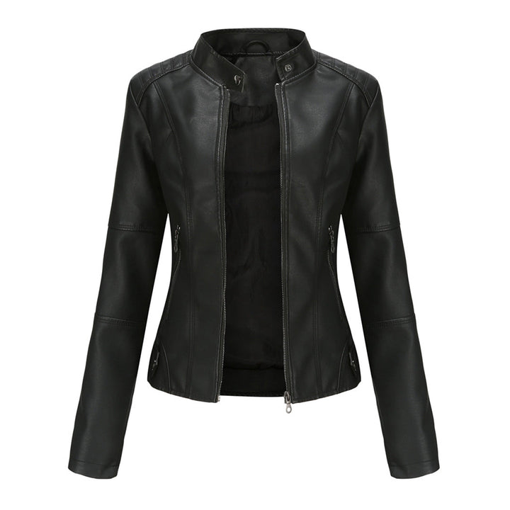 Saga | Zip-Up Stille Stijlvolle Leren Jas