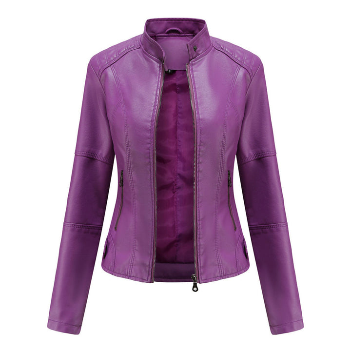 Saga | Zip-Up Stille Stijlvolle Leren Jas