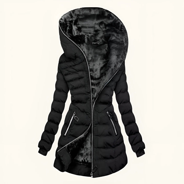SAMANTHA – ELEGANTE ASYMMETRISCHE WINTERJAS