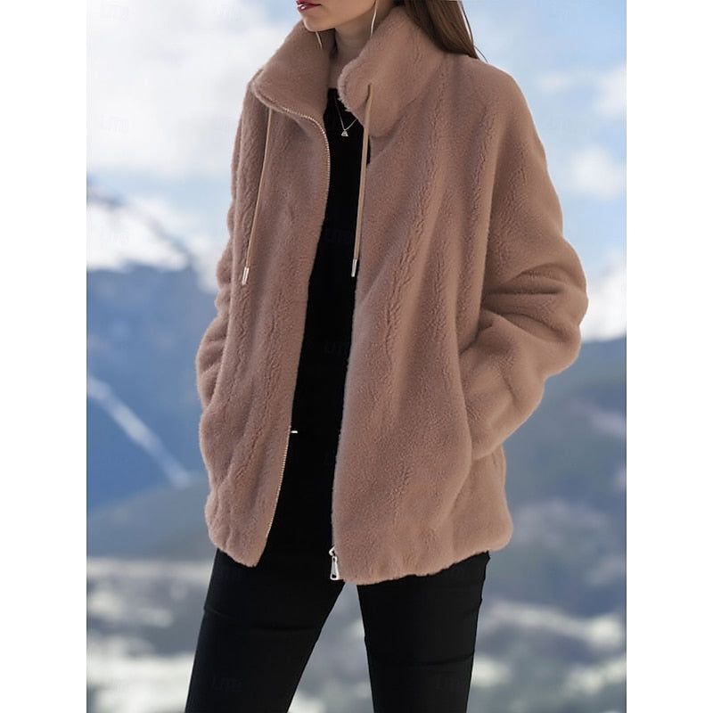 Freya | Gezellige Zip-Up Jas
