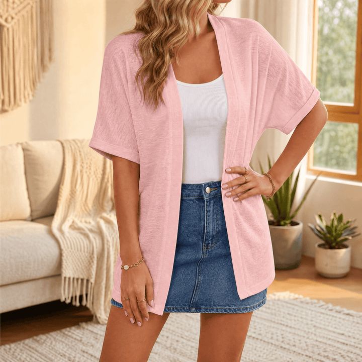 Sundrape – Dames Luchtige Open Zomer Cardigan