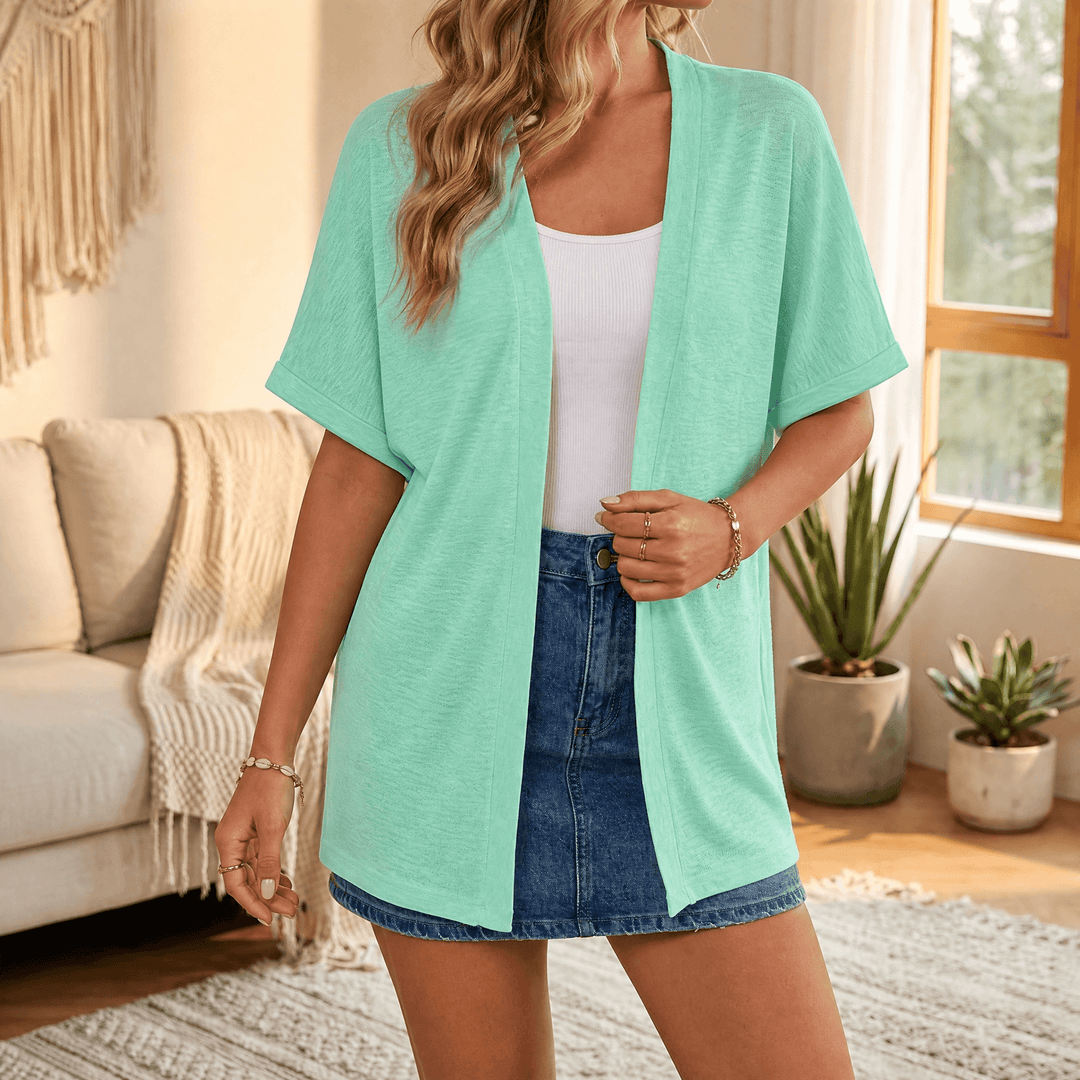 Sundrape – Dames Luchtige Open Zomer Cardigan