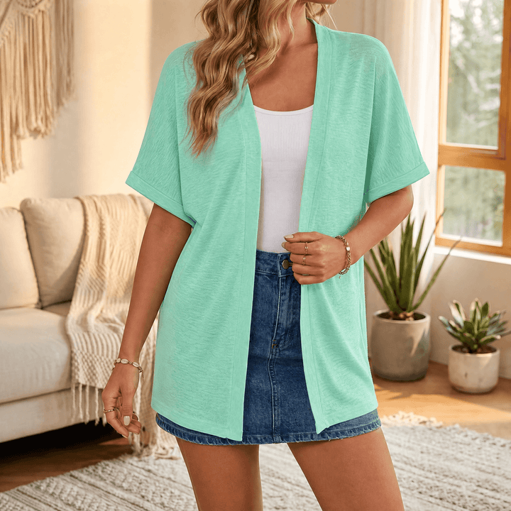 Sundrape – Dames Luchtige Open Zomer Cardigan