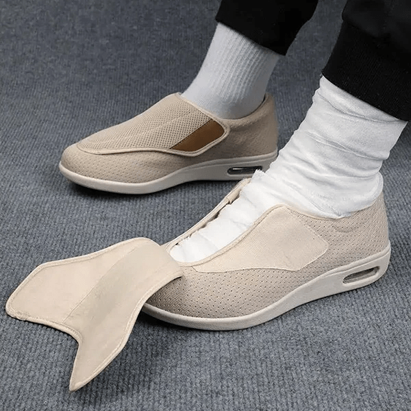 SWELLCOMFORT – Extra Brede Comfort Schoenen met Geheugenfoam & Zero-Drop Ontwerp