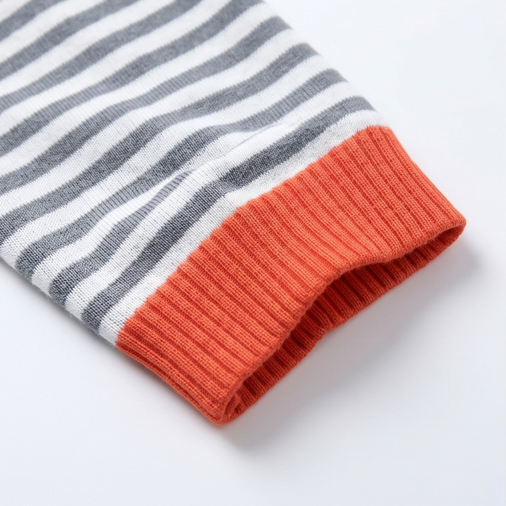 Tivana – Zachte Touch Gestreepte Lange Mouw