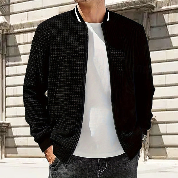 Zachary | Textured Bomberjack