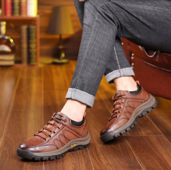 URBANSOLE – Casual leren schoenen voor mannen voor comfort en bescherming gedurende de hele dag