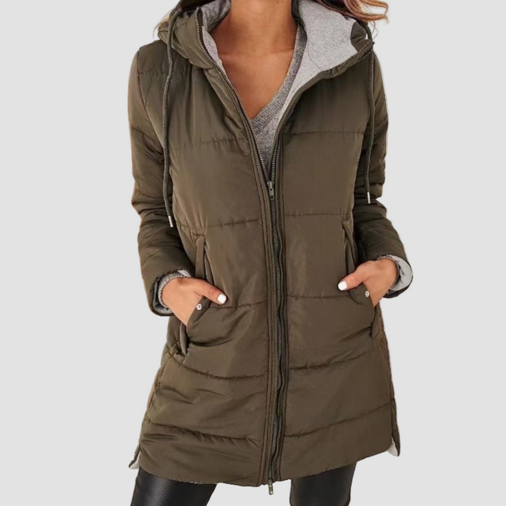 Valeria | Klassieke Gevoerde Chic Puffer Jas