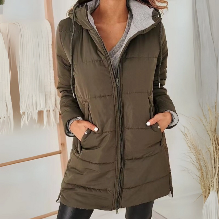 Valeria | Klassieke Gevoerde Chic Puffer Jas