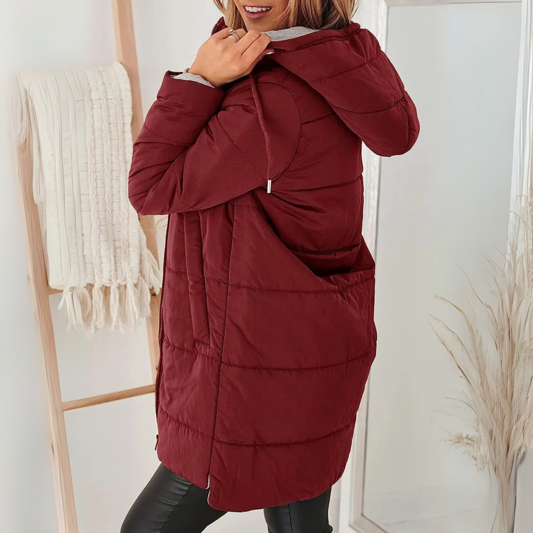 Valeria | Klassieke Gevoerde Chic Puffer Jas