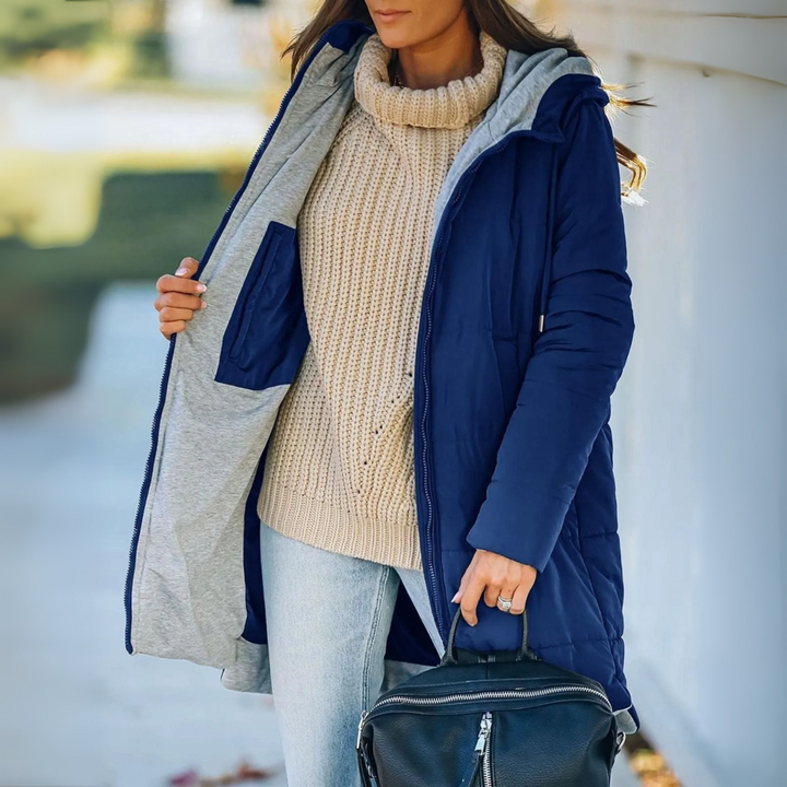 Valeria | Klassieke Gevoerde Chic Puffer Jas
