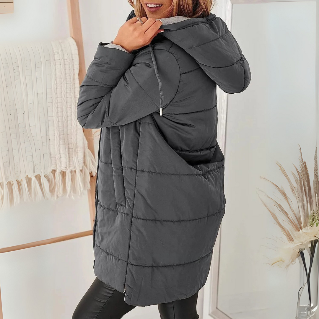 Valeria | Klassieke Gevoerde Chic Puffer Jas